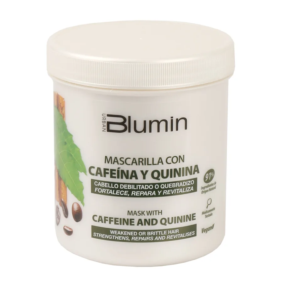 Mascarilla fortificante con Cafeína y Quinina