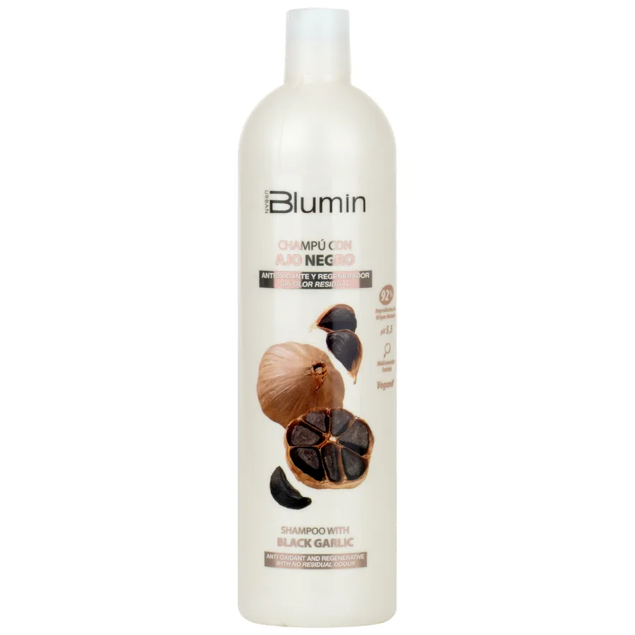 Champú antioxidante con extracto de Ajo Negro
