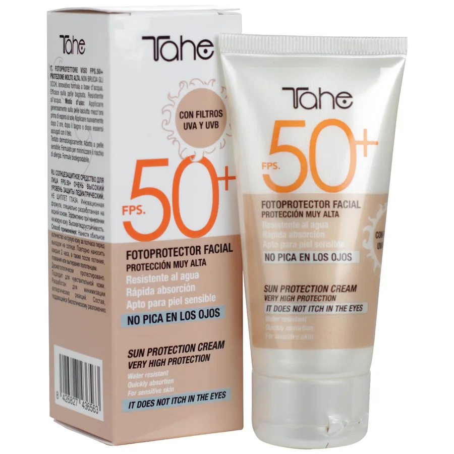 Fotoprotector solar facial en crema Sun Protect SPF50+