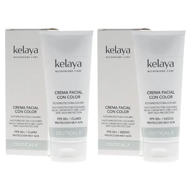 Crema facial con color Ceutical K