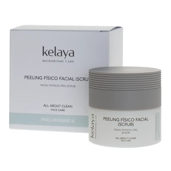 Peeling físico facial (scrub)