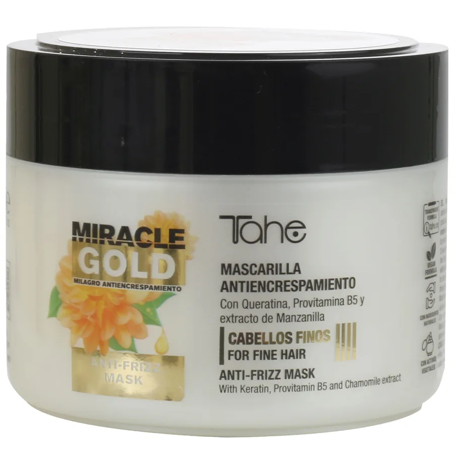 Mascarilla antiencrespamiento cabellos finos