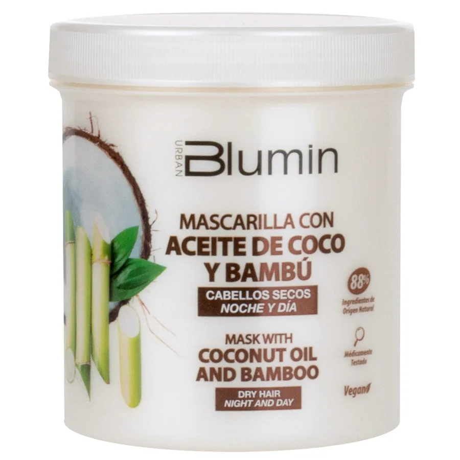 Mascarilla nutritiva con Aceite de Coco y Bambú