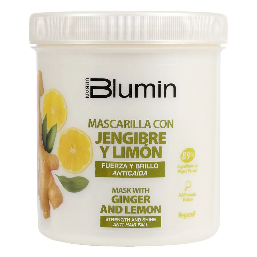 Mascarilla fortificante con Jengibre y Limón