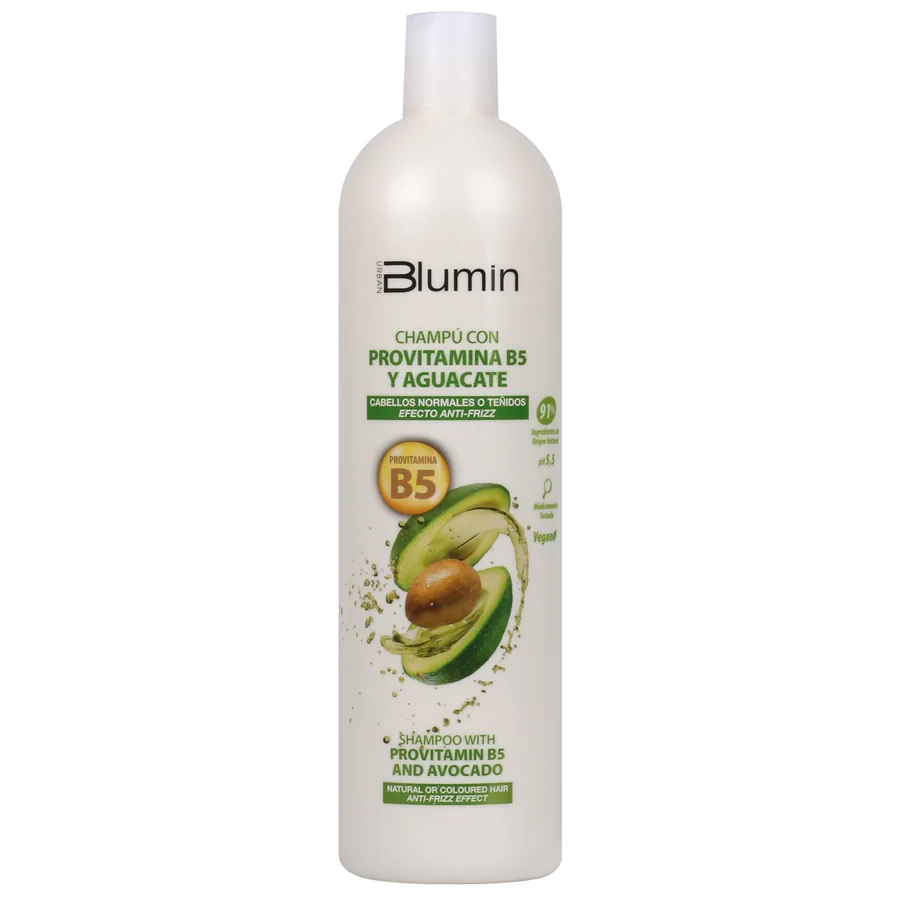 Champú efecto anti-frizz Aguacate y Provitamina B5