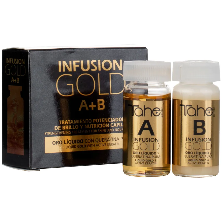 Tratamiento potenciador de brillo y nutrición capilar Infusion A+B