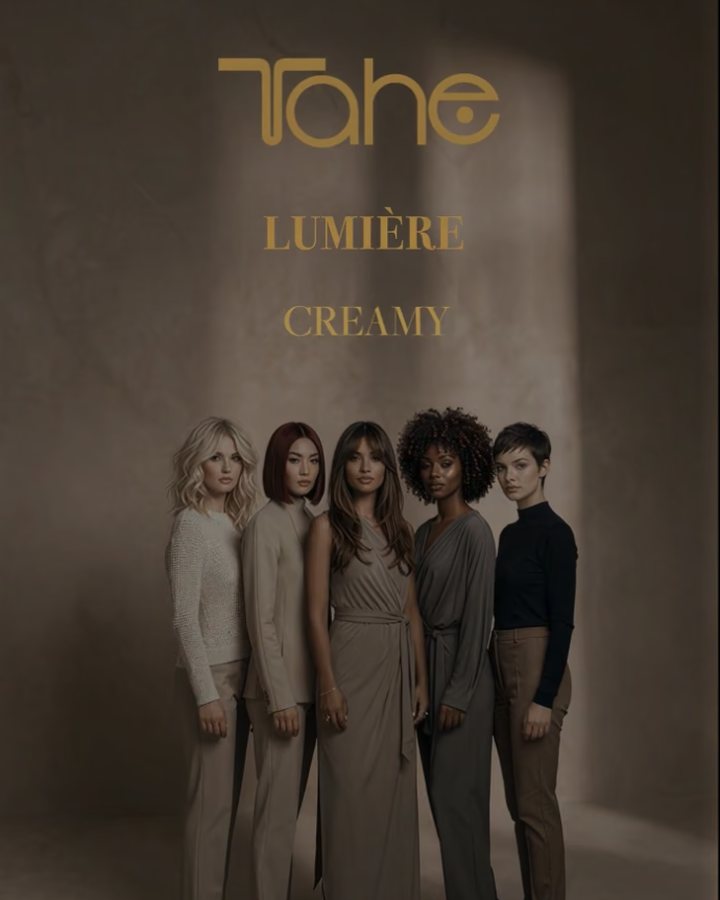 Modelos con coloración Lumière Creamy