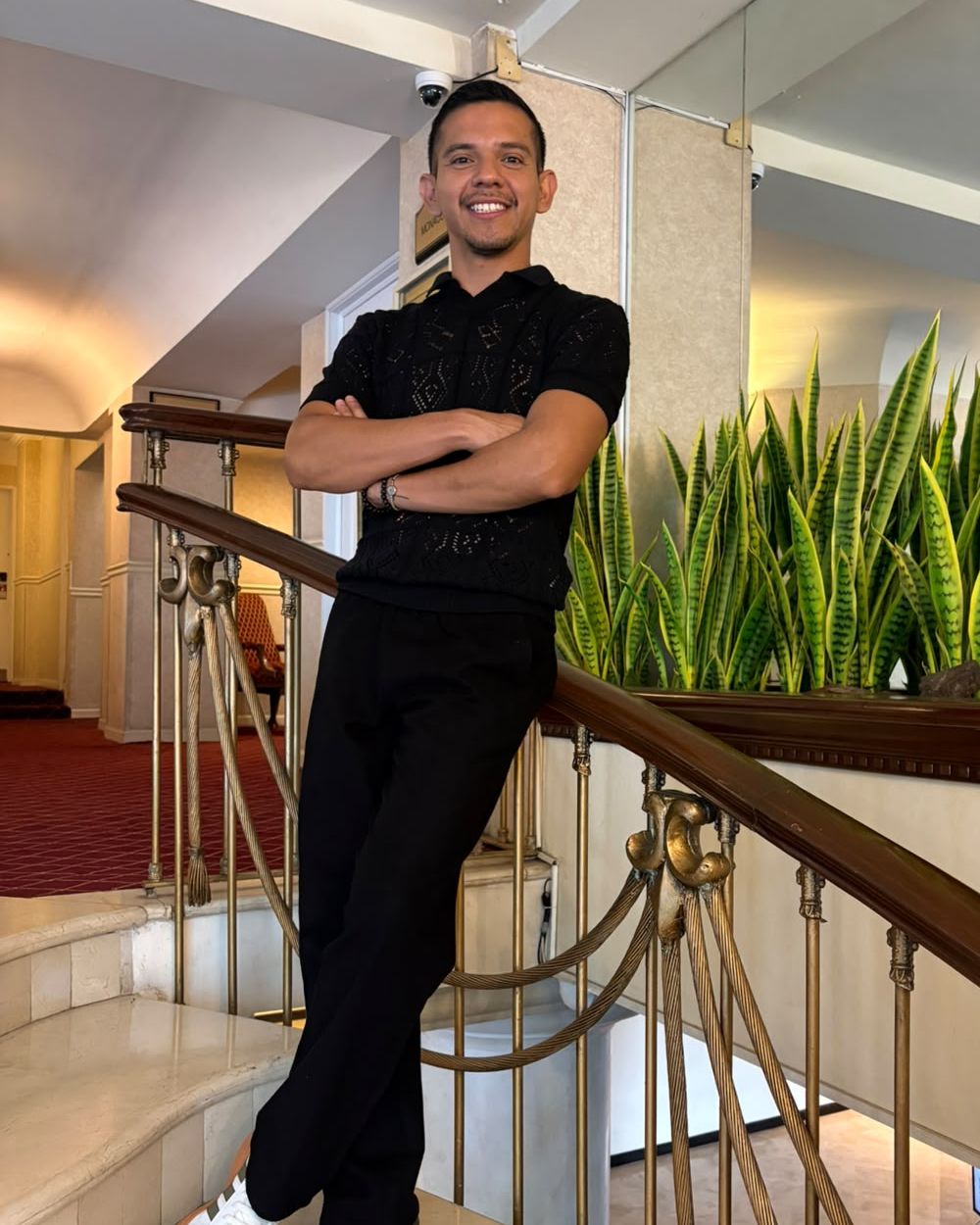 Pedro Pérez, estilista y técnico de la Línea Tahe